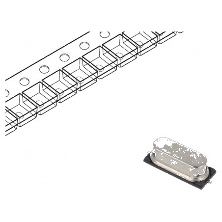 Rezonator de cuarț SMD 10MHz ±30ppm 18pF 11,4x4,35x3,8mm | Electronic-mag.ro | Componente Electronice