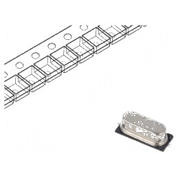 Rezonator de cuarț SMD 14,7456MHz ±10ppm 18pF 12,7x4,8x3,8mm | Electronic-mag.ro | Componente Electronice