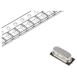 Rezonator de cuarț 16MHz ±30ppm 20pF SMD 11.4x4.35x3.8mm pentru aplicații electronice | Electronic-mag.ro | Componente Electronice