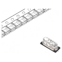 Rezonator de cuarț SMD 3,6864MHz ±30ppm 18pF 12,7x4,8x3,8mm | Electronic-mag.ro | Componente Electronice