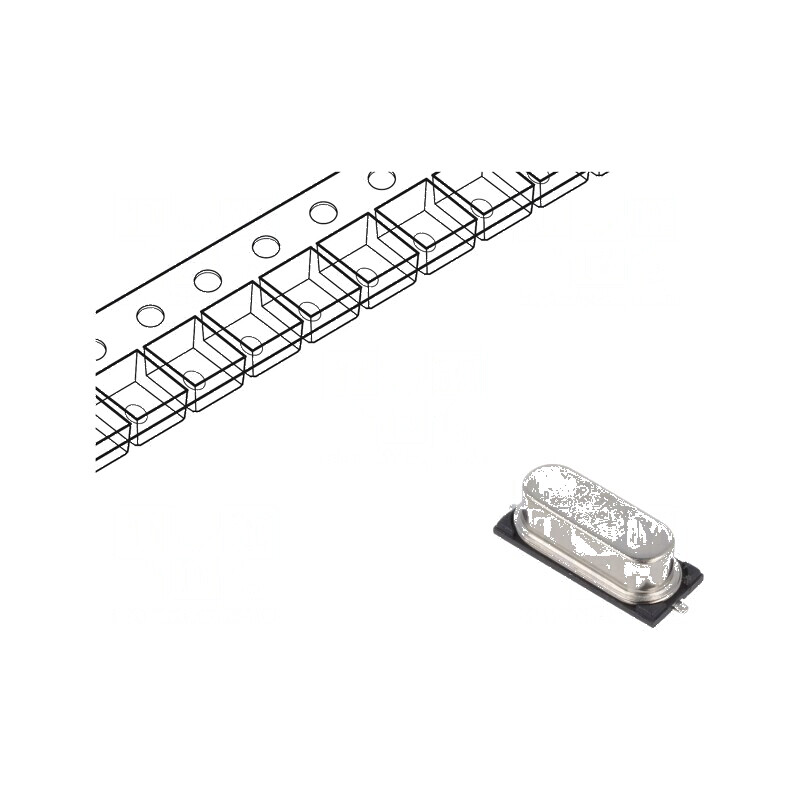 Rezonator de cuarț SMD 3,6864MHz ±30ppm 18pF 12,7x4,8x3,8mm | Electronic-mag.ro | Componente Electronice Rezonator de cuarț SMD 3,6864MHz ±30ppm 18pF 12,7x4,8x3,8mm | Electronic-mag.ro | Componente Electronice