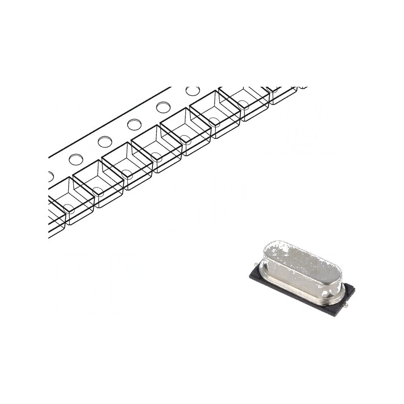 Rezonator cu cuarț 7,3728MHz ±30ppm 18pF SMD dimensiuni 12,7x4,8x3,8mm | Electronic-mag.ro | Componente Electronice Rezonator cu cuarț 7,3728MHz ±30ppm 18pF SMD dimensiuni 12,7x4,8x3,8mm | Electronic-mag.ro | Componente Electronice