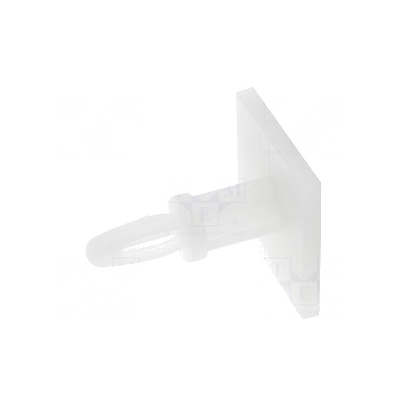 Distanţier PCB poliamidă autoadeziv 12,7mm clichet | Electronic-mag.ro | Componente Electronice