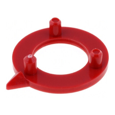 Indicator poliamidă roşie 15mm pentru temperaturi între -20 şi 70°C | Electronic-mag.ro | Componente Electronice