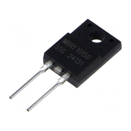 Diodă Schottky THT 150V 10A ITO220AC - Redresor cu Ufmax 1,1V | Electronic-mag.ro | Componente Electronice