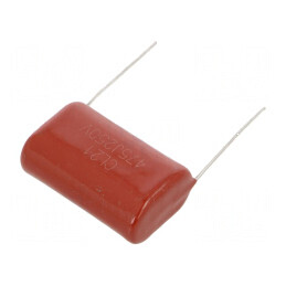 Condensator cu poliester 4,7uF 250VDC 31mm ±10% -40÷85°C | Electronic-mag.ro | Componente Electronice