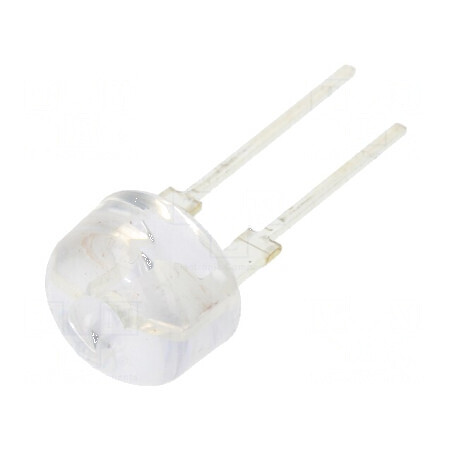 LED 10mm Albastru 60000-70000mcd 12° Convex cu Parte Frontală | Electronic-mag.ro | Componente Electronice