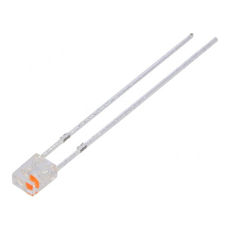 LED dreptunghiular 2x3x4mm bipolar bicolor albastru/roz | Electronic-mag.ro | Componente Electronice