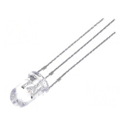 LED 5mm roșu/albastru 30° convex - iluminare decorativă Nr. term: 3 | Electronic-mag.ro | Componente Electronice