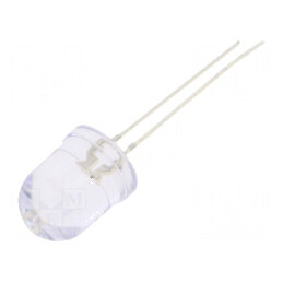 LED 10mm roșu/albastru 30° convex cu nr. term 2 | Electronic-mag.ro | Componente Electronice