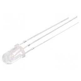 LED 5mm roșie/verde convex 30° pentru iluminat, Nr.term: 3 | Electronic-mag.ro | Componente Electronice