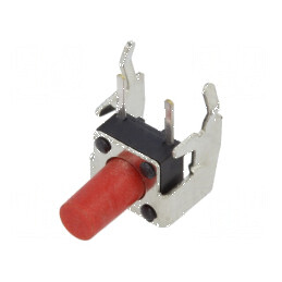 Microîntrerupător TACT SPST-NO 0,05A/12VDC THT Poz: 2 Fără | Electronic-mag.ro | Componente Electronice