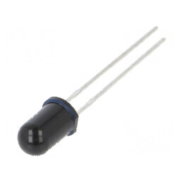 Fototranzistor 5mm cu lungime de undă maximă 880nm, 30V, unghi de 24° | Electronic-mag.ro | Componente Electronice