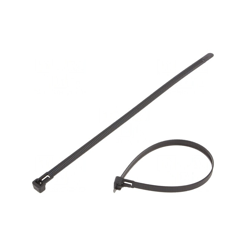 Colier de strângere cu desfacere poliamidă L: 250mm W: 7,6mm | Electronic-mag.ro | Componente Electronice