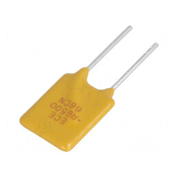 Siguranţă polimerică PTC 5A 5,1mm Ø0,81x7,6mm - Protecţie electrică avansată | Electronic-mag.ro | Componente Electronice