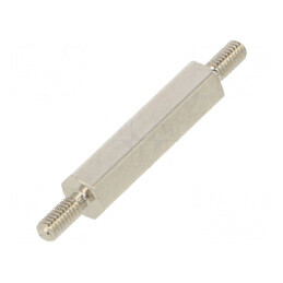 Piuliță distanțieră filetată 20mm M2,5 hexagonală pentru construcții | Electronic-mag.ro | Componente Electronice