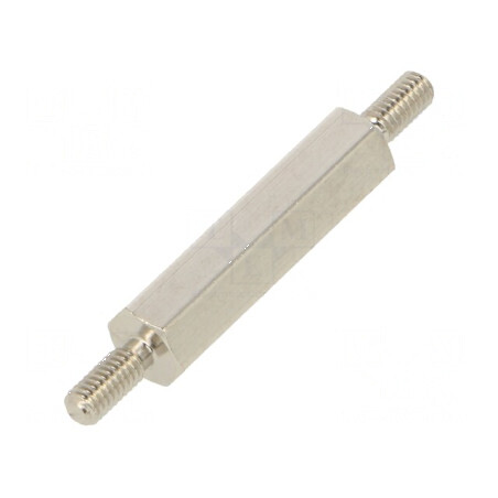 Piuliță distanțieră filetată 20mm M2,5 hexagonală pentru construcții | Electronic-mag.ro | Componente Electronice