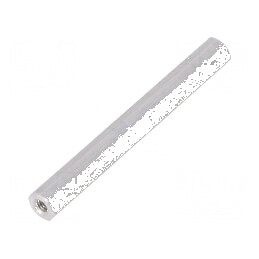 Piuliță distanțieră filetată hexagonală M2,5 45mm | Electronic-mag.ro | Componente Electronice