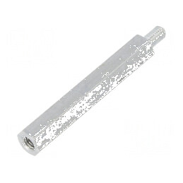 Piuliță distanțieră filetată M3, 35mm, filet interior și exterior M3 | Electronic-mag.ro | Componente Electronice