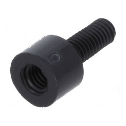Piuliță distanțieră filetată cilindrică din poliamidă M3, 4mm | Electronic-mag.ro | Componente Electronice