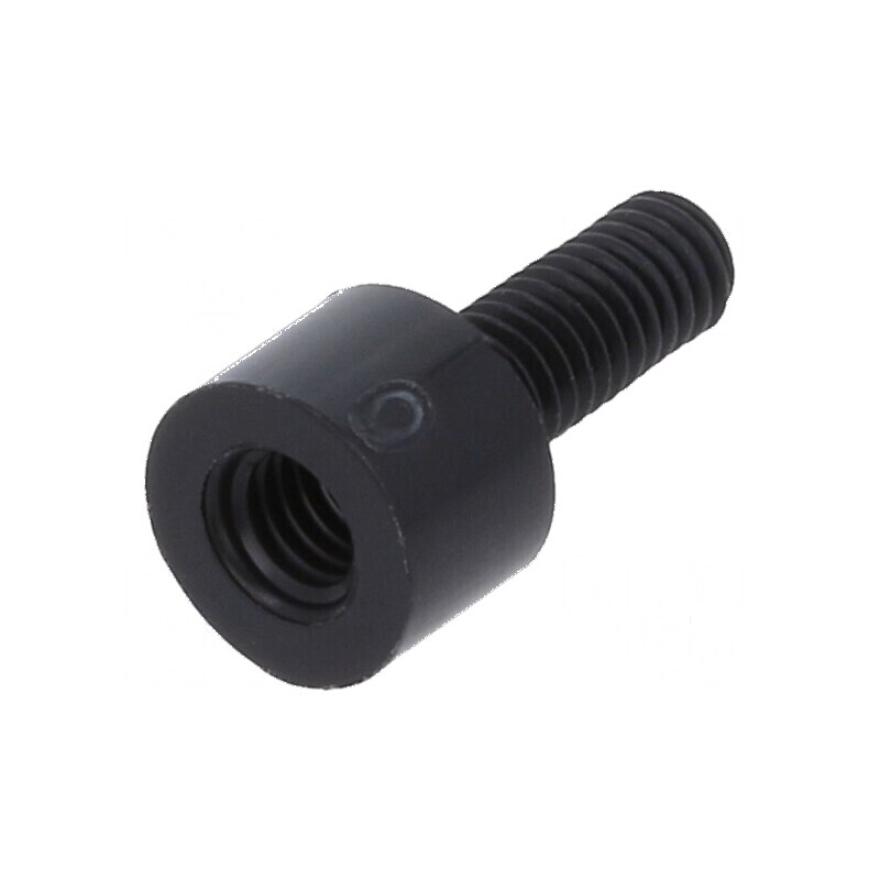 Piuliță distanțieră filetată cilindrică din poliamidă M3, 4mm | Electronic-mag.ro | Componente Electronice