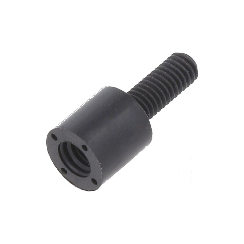 Piuliță distanțieră filetată cilindrică din poliamidă M3, 6mm | Electronic-mag.ro | Componente Electronice Piuliță distanțieră filetată cilindrică din poliamidă M3, 6mm | Electronic-mag.ro | Componente Electronice
