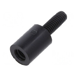 Piuliță distanțieră filetată cilindrică din poliamidă M3, 8mm | Electronic-mag.ro | Componente Electronice