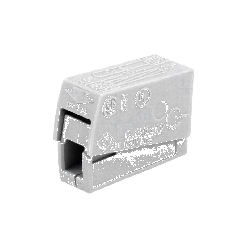 Borne cu arc cu eliberare rapidă 0,5÷2,5mm² 400V 24A | Electronic-mag.ro | Componente Electronice