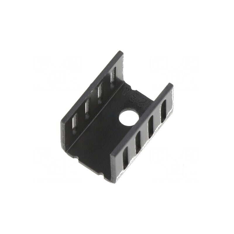 Radiator extrudat U TO220 negru 19,1mm x 13mm x 12,7mm | Electronic-mag.ro | Componente Electronice Radiator extrudat U TO220 negru 19,1mm x 13mm x 12,7mm | Electronic-mag.ro | Componente Electronice