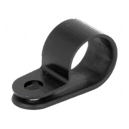 Clipsuri tip P pentru cabluri Øbuclă 12,5mm, lățime 10mm, set de montaj | Electronic-mag.ro | Componente Electronice