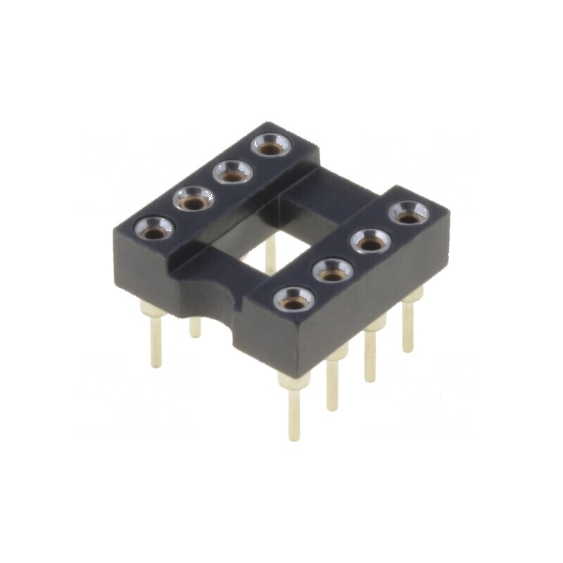 Soclu DIP8 THT 2,54mm pentru circuite integrate de precizie | Electronic-mag.ro | Componente Electronice