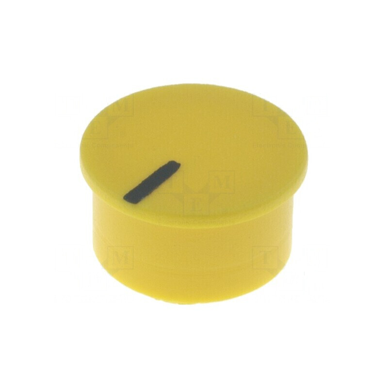 Capac termoplast pentru fixare prin apăsare, indicator negru-galben | Electronic-mag.ro | Componente Electronice Capac termoplast pentru fixare prin apăsare, indicator negru-galben | Electronic-mag.ro | Componente Electronice