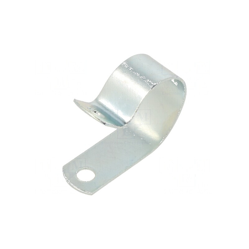 Clipsuri tip P pentru cabluri, Ø buclă 19mm, lățime 12,7mm - set 100 bucati | Electronic-mag.ro | Componente Electronice Clipsuri tip P pentru cabluri, Ø buclă 19mm, lățime 12,7mm - set 100 bucati | Electronic-mag.ro | Componente Electronice