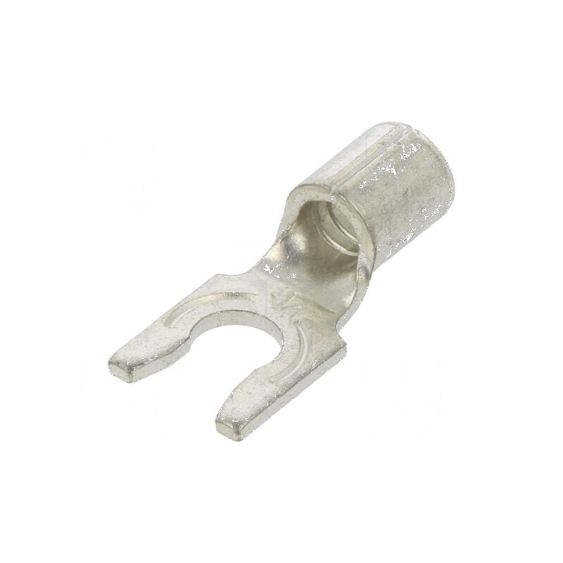 Furcă M4 crimpată pe cablu neizolat din cupru 12AWG÷10AWG | Electronic-mag.ro | Componente Electronice