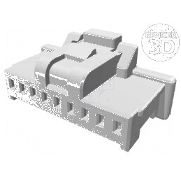 Conector cablu-placă mufe mamă Pico-Clasp 1mm PIN 9 pe cablu - adaptor electric | Electronic-mag.ro | Componente Electronice