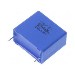 Condensator polipropilenă X2 1,5uF 275V THT ±20% 22,5mm | Electronic-mag.ro | Componente Electronice