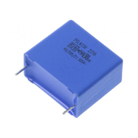 Condensator polipropilenă X2 1,5uF 275V THT ±20% 22,5mm | Electronic-mag.ro | Componente Electronice