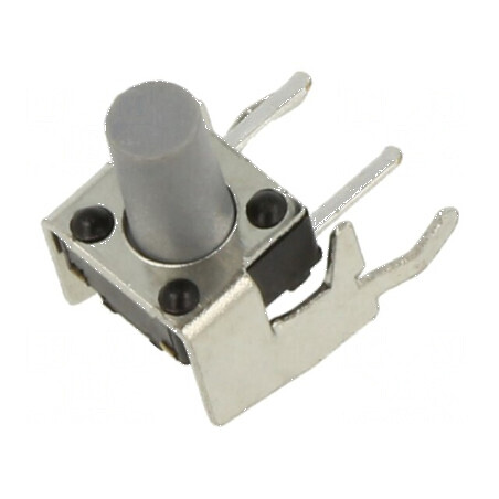 Microîntrerupător TACT SPST-NO 0,05A 12VDC THT - Pozitie 2 Fara 2N | Electronic-mag.ro | Componente Electronice