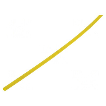 Manşon termocontractabil 3.2mm L: 1m fără adeziv galben 2:1 | Electronic-mag.ro | Componente Electronice