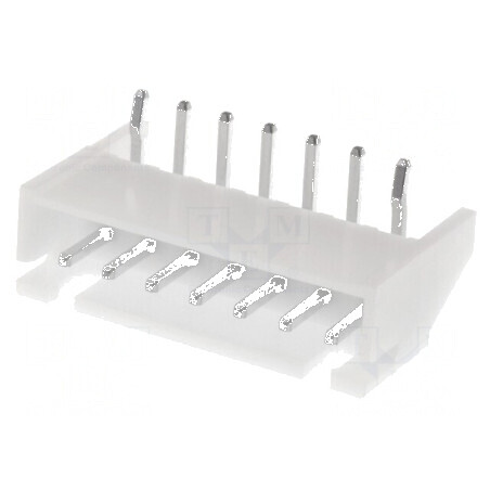 Conector cablu-placă soclu tată XH 2,5mm 7 pini THT 250V 3A | Electronic-mag.ro | Componente Electronice