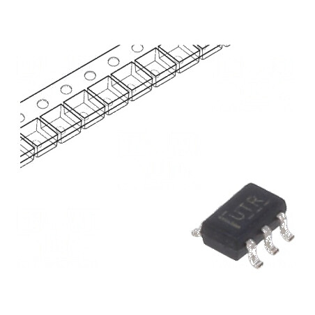 "Buffer digital inversor declanșator linie Ch: 2 CMOS SMD IC" | Electronic-mag.ro | Componente Electronice