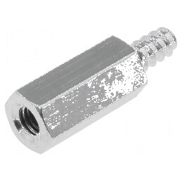 Piuliță distanțieră filetată hexagonală 12mm M3 | Electronic-mag.ro | Componente Electronice