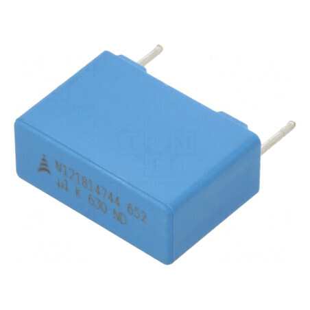 Condensator polipropilenă 100nF THT 18x12,5x7mm ±10% 15mm | Electronic-mag.ro | Componente Electronice
