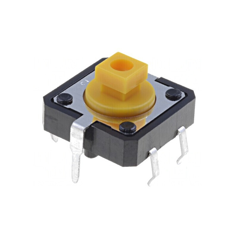 Microîntrerupător TACT SPST-NO 0,05A 24VDC THT - Pozitie 2 fără | Electronic-mag.ro | Componente Electronice