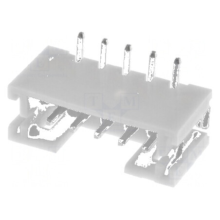 Conector cablu-placă soclu tată PIN 5 PH Pas 2mm SMT 100V 2A | Electronic-mag.ro | Componente Electronice
