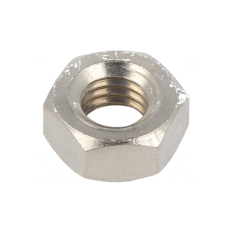Piuliță hexagonală M8 1,25 din alamă cu acoperire nichelată, 13mm | Electronic-mag.ro | Componente Electronice Piuliță hexagonală M8 1,25 din alamă cu acoperire nichelată, 13mm | Electronic-mag.ro | Componente Electronice