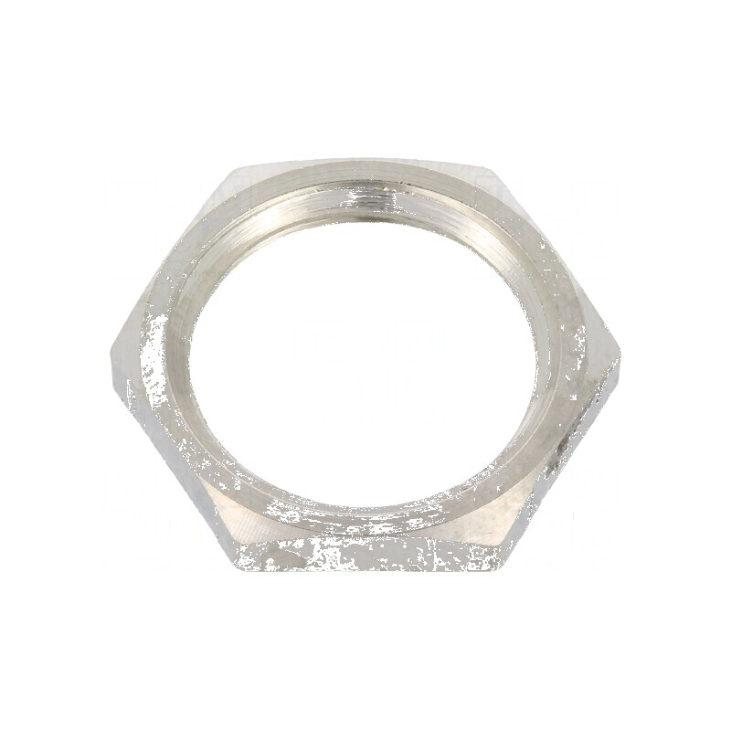 Piuliță M16 din alamă nichelată, 19mm, filet metric, pas 1,5 | Electronic-mag.ro | Componente Electronice Piuliță M16 din alamă nichelată, 19mm, filet metric, pas 1,5 | Electronic-mag.ro | Componente Electronice