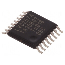 Multiplexor digital IC 4 canale 2 intrări CMOS, TTL SMD TSSOP16 LVC | Electronic-mag.ro | Componente Electronice