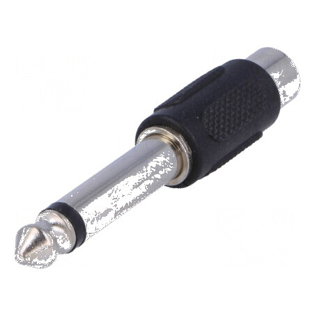 Adaptor Jack 6,3mm la RCA soclu mono, conector audio profesional | Electronic-mag.ro | Componente Electronice