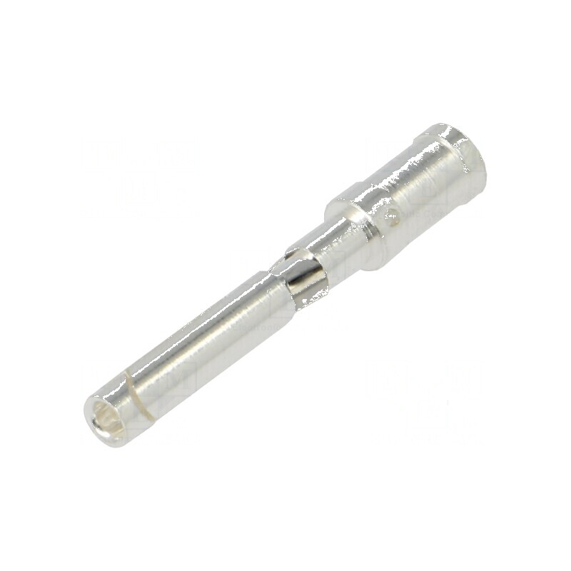 Pin mamă din aliaj de cupru argintat 2,5mm² 14AWG CD crimpat 10A | Electronic-mag.ro | Componente Electronice
